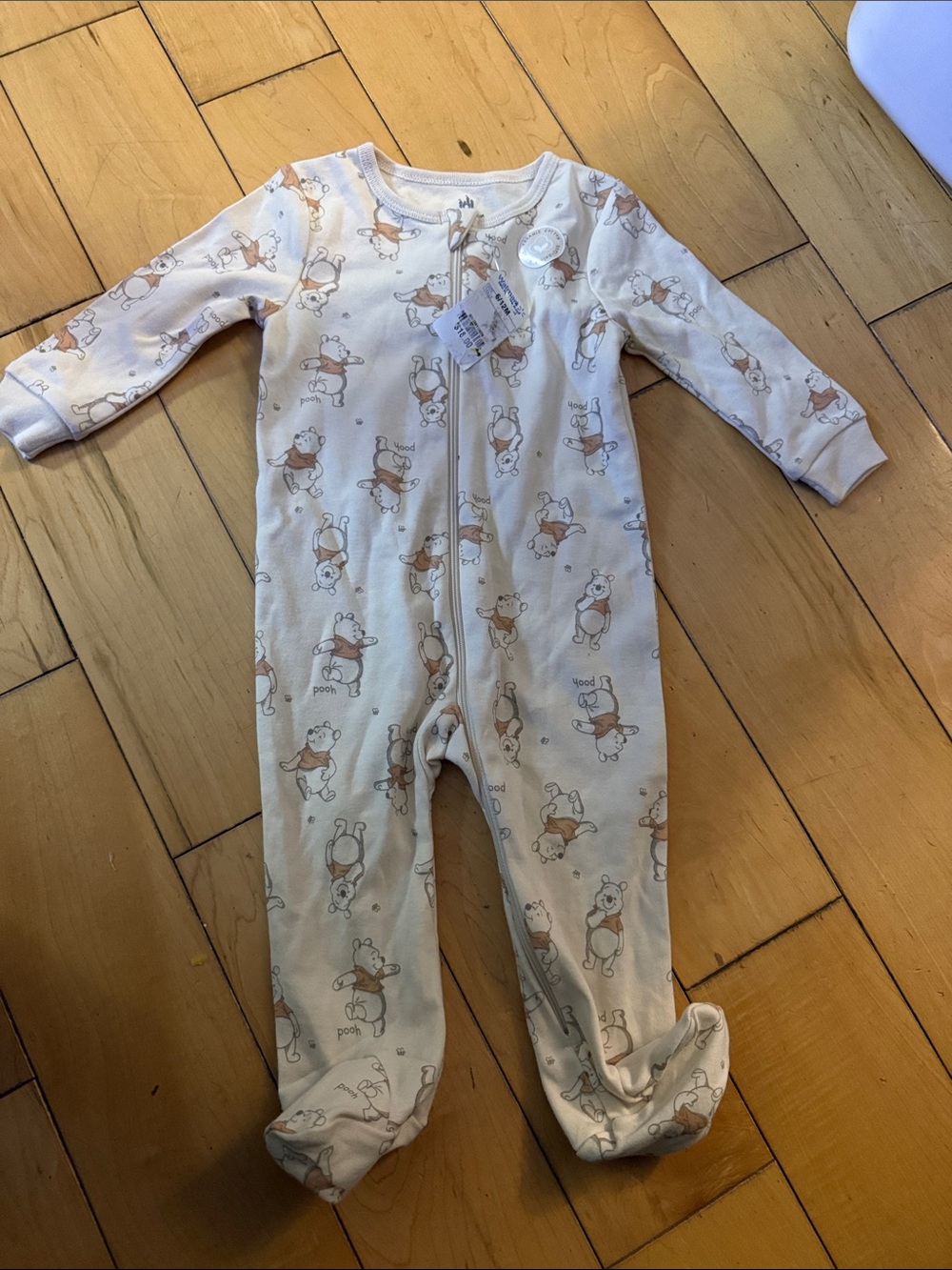 Disney Winnie the Pooh Footed One-Piece Pajama for infants
